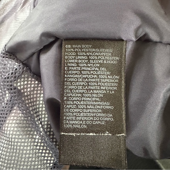 The North Face Women’s HyVent Hooded Rain Jacket Colorblock Size L - Picture 7 of 10